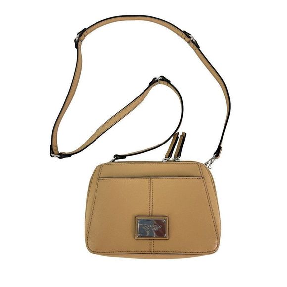 Tignanello Handbags - Tignanello Belt Bag Bella Belt Bag Dune Genuine Leather Crossbody RFID Beige
